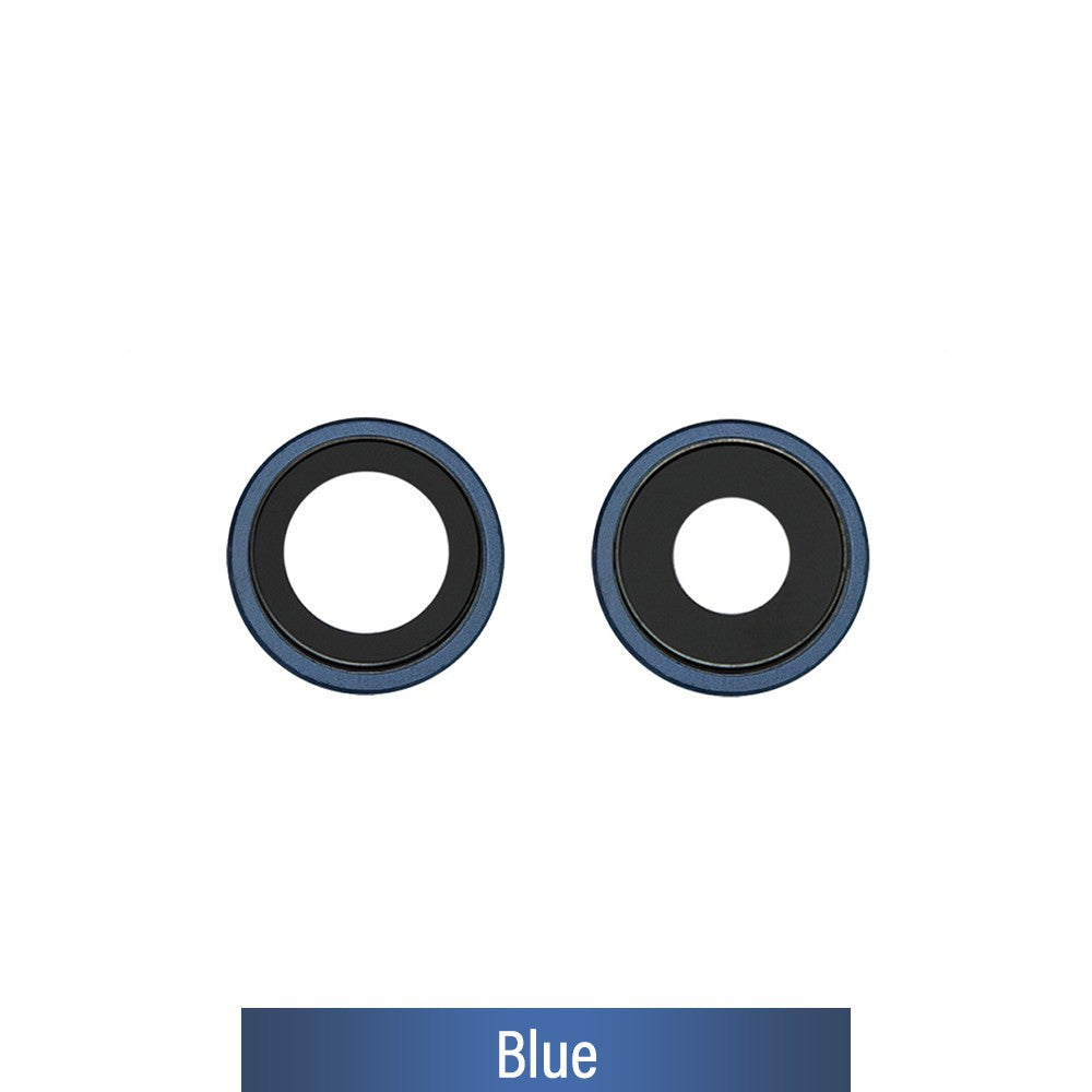 Rear Camera Lens With Bracket for iPhone 12 / 12 Mini-Blue Rear Camera Lens With Bracket for iPhone 12 / 12 Mini-Blue